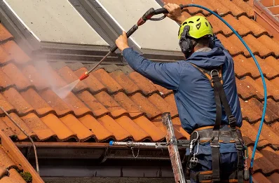 Démoussage et hydrofuge de toiture à Lantages